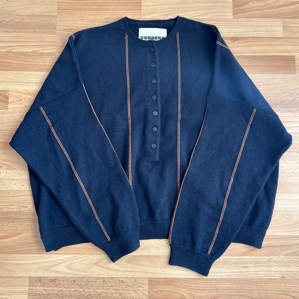 SOLD Cordera Merino Wool Polo - Picture 1 of 6